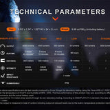 Fenix PD40R V3.0 USB-C Rechargeable LED Flashlight - 3000 Lumens - Luminus SFT70 - Includes 1 x 21700