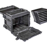 Pelican 0450SD4 Protector Mobile Tool Chest With 6 or 7 Drawers - Black