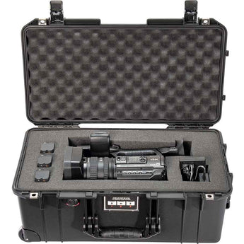 Pelican 1556 Wheeled Air Case With or Without Foam - Black