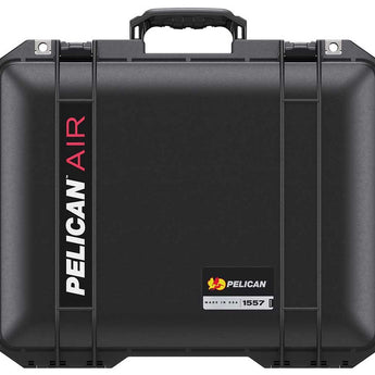 Pelican 1557AirTP Hard Carry Case With TrekPak Divider Insert - Black