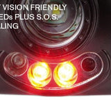 Pelican 2720 LED Headlamp - Gesture Activation Control - Variable Output - 200 Lumens - Includes 3 x AAAs - Black (027200-0100-110)