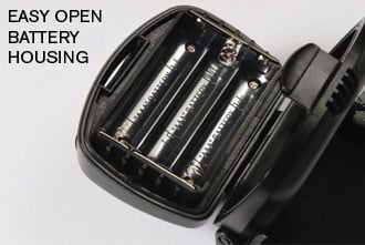 Pelican 2720 LED Headlamp - Gesture Activation Control - Variable Output - 200 Lumens - Includes 3 x AAAs - Black (027200-0100-110)