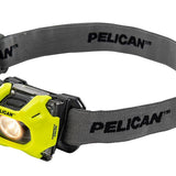 Pelican 2755CC Color Correct LED Headlamp - 72 Lumens - Uses 3 x AAA - Yellow