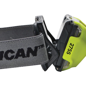 Pelican 2755T LED Headlamp - 118 Lumens - Class 1 Div 1 - Uses 3 x AAA - Yellow