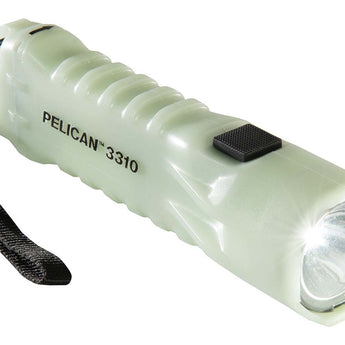 Pelican 3310PL LED Flashlight - 378 Lumens - Includes 3 x AA - Photoluminescent