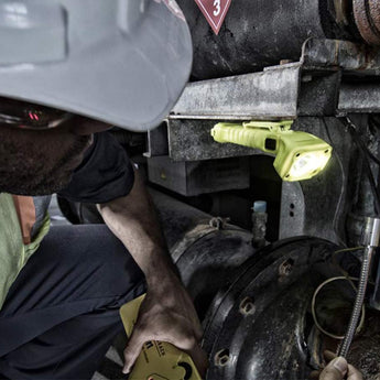 Pelican 3415M Right Angle LED Flashlight - Gen 2 - 336 Lumens - Uses 3 x AA - Class I, II, III - Div I - Yellow (PELICAN-034150-0302-245)