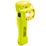 Pelican 3415MCC Right-Angle Color Correct LED Flashlight - 258 Lumens - Magnetic Clip - Uses 3 x AAA - Yellow