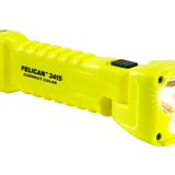 Pelican 3415MCC Right-Angle Color Correct LED Flashlight - 258 Lumens - Magnetic Clip - Uses 3 x AAA - Yellow