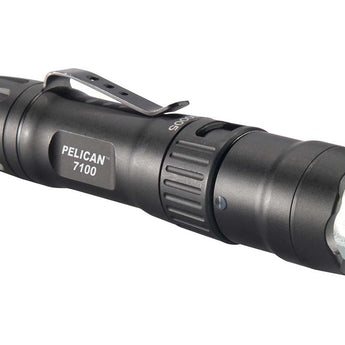Pelican 7100 Rechargeable Tactical LED Flashlight - 695 Lumens - Uses 1 x 14500 or 1 x AA
