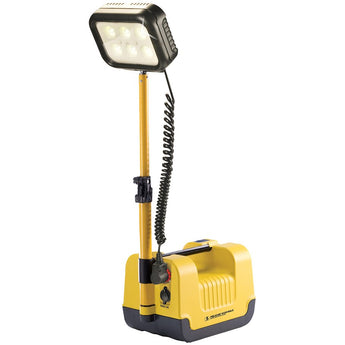 Pelican 9430 Remote Area Lighting System - 3000 Lumens - with Integrated SLA Battery - Black (094300-0001-110) or Yellow (094300-0001-245)