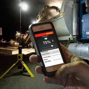 Pelican 9440 Remote Area Lighting System - 12 x LEDs - 5300 Lumens - Uses 1 x Lithium Ion (Li-Ion) Battery Pack - Black or Yellow