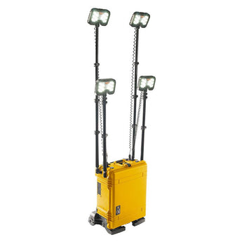 Pelican 9470M Remote Area Lighting System - 24000 Lumens - Uses 12V SLA Battery - Black or Yellow