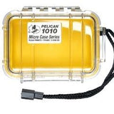 Pelican 1010 Watertight Case - Clear or Solid Cover - Available in 4 Colors