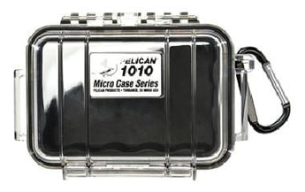 Pelican 1010 Watertight Case - Clear or Solid Cover - Available in 4 Colors
