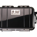 Pelican 1050 Watertight Case - Clear or Black Case and Black, Blue, and Yellow Liner Color Options