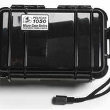 Pelican 1050 Watertight Case - Clear or Black Case and Black, Blue, and Yellow Liner Color Options
