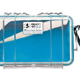 Pelican 1050 Watertight Case - Clear or Black Case and Black, Blue, and Yellow Liner Color Options