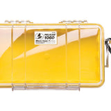 Pelican 1060 Watertight Case - Solid or Clear Cover - Black, Blue, Yellow, or Red
