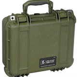Pelican 1400 Small Watertight Case with Foam - Black, Orange, Yellow, Tan, Green, or Silver