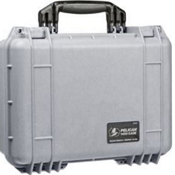 Pelican 1450 Medium Watertight Case with Foam - Black, Orange, Green, Yellow, Tan, or Silver