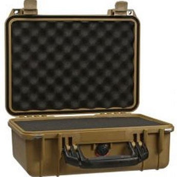 Pelican 1500 Watertight Case With Foam - Black, Orange, Yellow, Tan, Green, or Silver