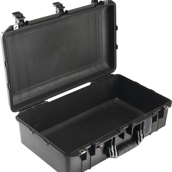 Pelican 1555 AIR Watertight Case with Logo - Black - Multiple Inserts Available