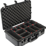 Pelican 1555 AIR Watertight Case with Logo - Black - Multiple Inserts Available