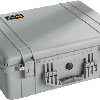 Pelican 1600 Watertight Protector Case with Liner and Foam - Large - 24.4 x 19.4 x 8.8-Inches - Black, Orange, Silver, Desert Tan or Yellow