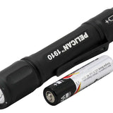 Pelican 1910 Compact LED Flashlight - 106 Lumens - Includes 1 x AAA - Black (PELICAN-1910-0001-110)