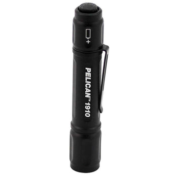 Pelican 1910 Compact LED Flashlight - 106 Lumens - Includes 1 x AAA - Black (PELICAN-1910-0001-110)