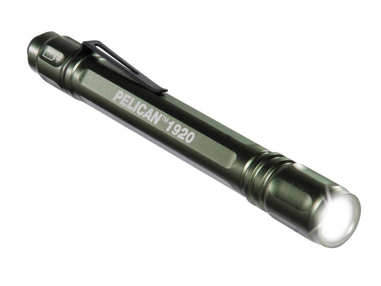 Pelican 1920 Compact LED Flashlight - 120 Lumens - Includes 2 x AAAs - Gold