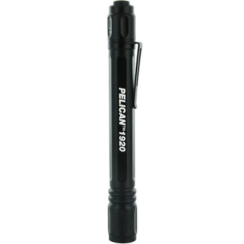 Pelican 1920 Compact LED Flashlight - 224 Lumens - Includes 2 x AAAs - Black (19200-0001-110)