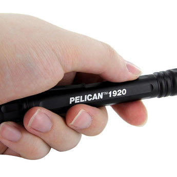 Pelican 1920 Compact LED Flashlight - 224 Lumens - Includes 2 x AAAs - Black (19200-0001-110)