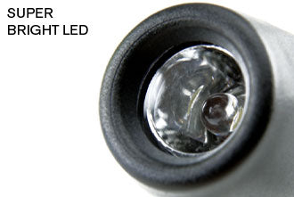 Pelican L1 1930 LED Flashlight with Safety Lanyard - 12 Lumens - Class I Div 1 - Includes 4 x LR44 Coin Cells - Black (1930-010-110)