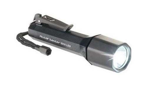 Pelican SabreLite 2010 LED Flashlight - 161 Lumens - Uses 3 x Cs - Class I Div 1 - Black (2010-016-110)