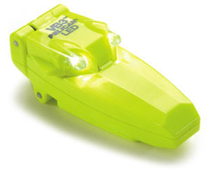 Pelican VB3 2220-010-245 Clip-on LED Flashlight - 9 Lumens - Class I Div 1 - Includes 2 x CR2032s - Yellow