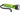 Pelican 2400-010-135 StealthLite Xenon Lamp Flashlight - 45 Lumens - Include 4 x AA Alkaline - Lime Green