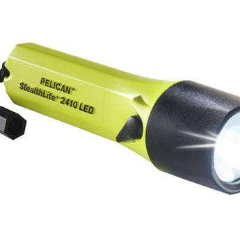 Pelican 2410 Stealthlite LED Flashlight - 183 Lumens - Uses 4 x AA (included)