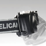 Pelican 2720 LED Headlamp - Gesture Activation Control - Variable Output - 200 Lumens - Includes 3 x AAAs - Black (027200-0100-110)
