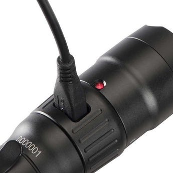 Pelican 7600 Rechargeable Tactical LED Flashlight - 944 Lumens - Uses 1 x 18650 or 2 x CR123A