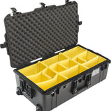 Pelican 1615 AIR Wheeled Check-In Watertight Case with Logo - Black - With Multiple Inserts Available