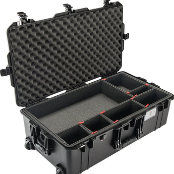 Pelican 1615 AIR Wheeled Check-In Watertight Case with Logo - Black - With Multiple Inserts Available