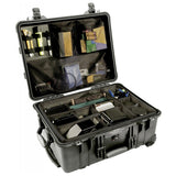 Pelican 1560 Protector Case - With Wheels - Multiple Color Options - With Foam, Without Foam, or with TrekPack Dividers