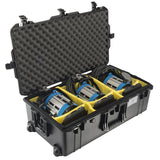 Pelican 1615 AIR Wheeled Check-In Watertight Case with Logo - Black - With Multiple Inserts Available