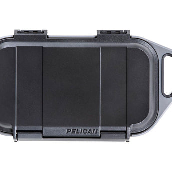 pelican g40 personal utility go case, grey and grey, horizontal, closed
