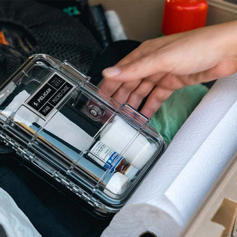 Pelican M40 Micro Case - Clear or Black Case and Black, Blue, Yellow Liner Color Options