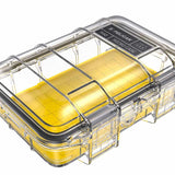 Pelican M40 Micro Case - Clear or Black Case and Black, Blue, Yellow Liner Color Options