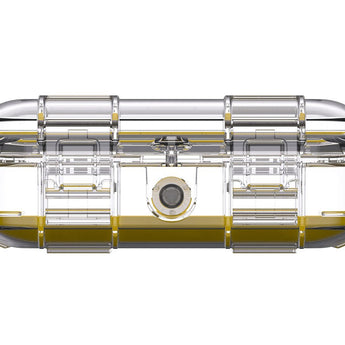 Pelican M40 Micro Case - Clear or Black Case and Black, Blue, Yellow Liner Color Options