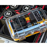 Pelican M50 Micro Case - Clear or Black Case and Black, Blue, Yellow Liner Color Options