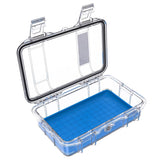 Pelican M50 Micro Case - Clear or Black Case and Black, Blue, Yellow Liner Color Options